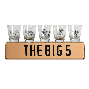 Big 5 Glass set - Single Shooter