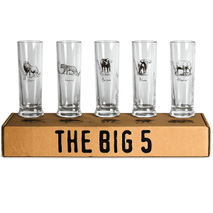 Big 5 Glass set - Double Shooter